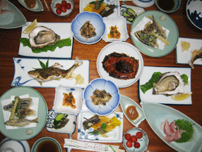 川魚 料理 夕食