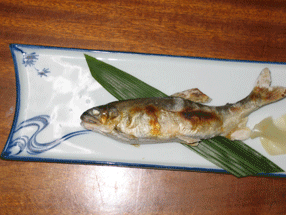 川魚 料理 夕食